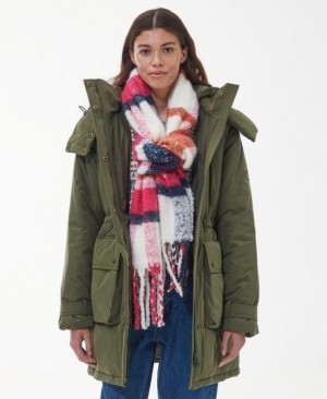 Bufanda Barbour Rawson Mujer Rosas Mexico | D6T75900