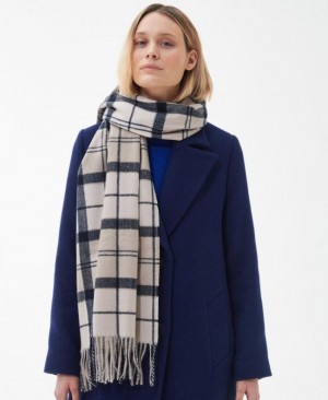 Bufanda Barbour Stanway Wrap Mujer Beige Mexico | A3D07526