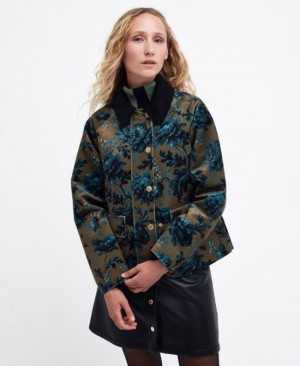 Chaquetas Casuales Barbour x House of Hackney Kingsland Mujer Multicolor Mexico | F8S98697
