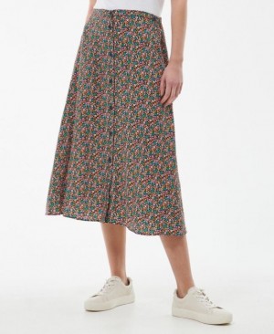 Falda Barbour Anglesey Mujer Multicolor Mexico | B3U90380