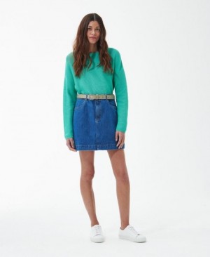 Falda Barbour Thistle Mujer Azules Mexico | D8J32810