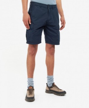 Short Barbour Essential Ripstop Cargo Hombre Azul Marino Mexico | E8F79067