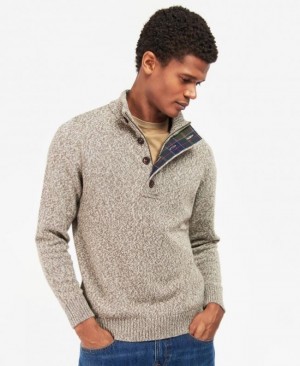 Sudaderas Barbour Sid Hombre Beige Mexico | R1L61296