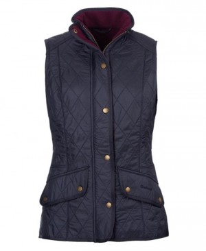Chalecos Barbour Cavalry Gilet Mujer Azules Mexico | S6V42282